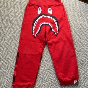 Boys A Bathing Ape pants from Japan